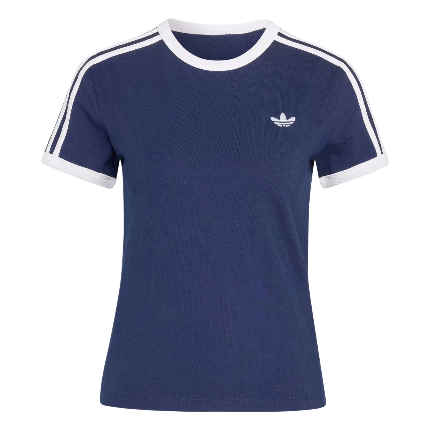 Женская футболка с длинным рукавом Midnight Indigo/White Adidas Originals, Midnight Indigo/White