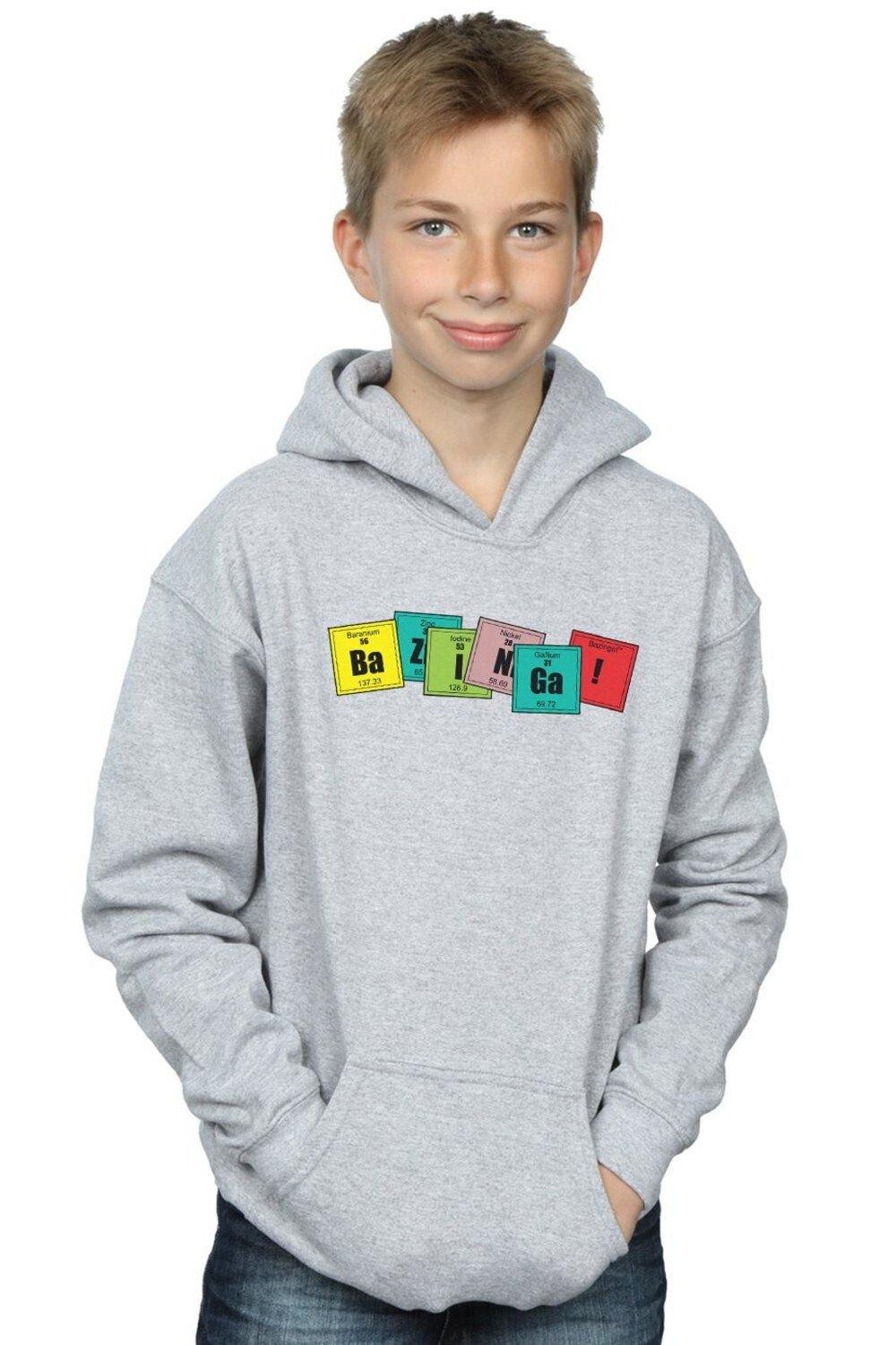 

Толстовка Bazinga Elements The Big Bang Theory, серый