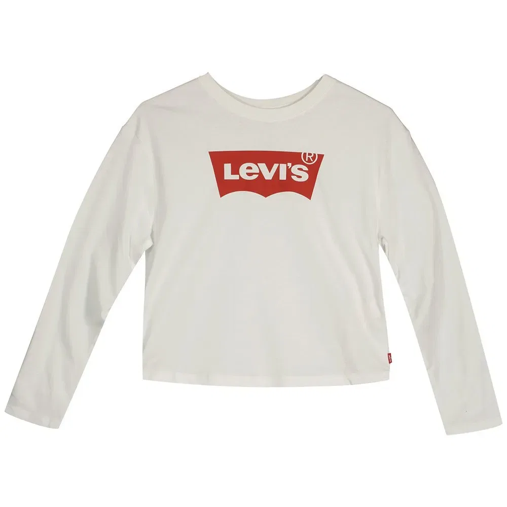 Футболка с длинным рукавом Light Bright Meet & Greet Levi´s, белый