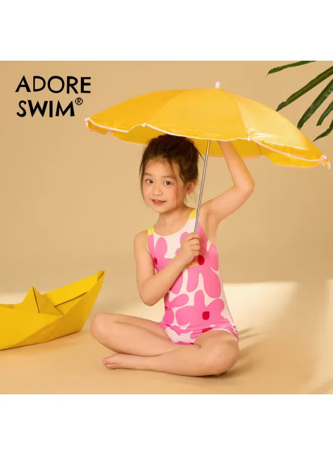 Купальник слитный с принтом для малышек Adoreswim