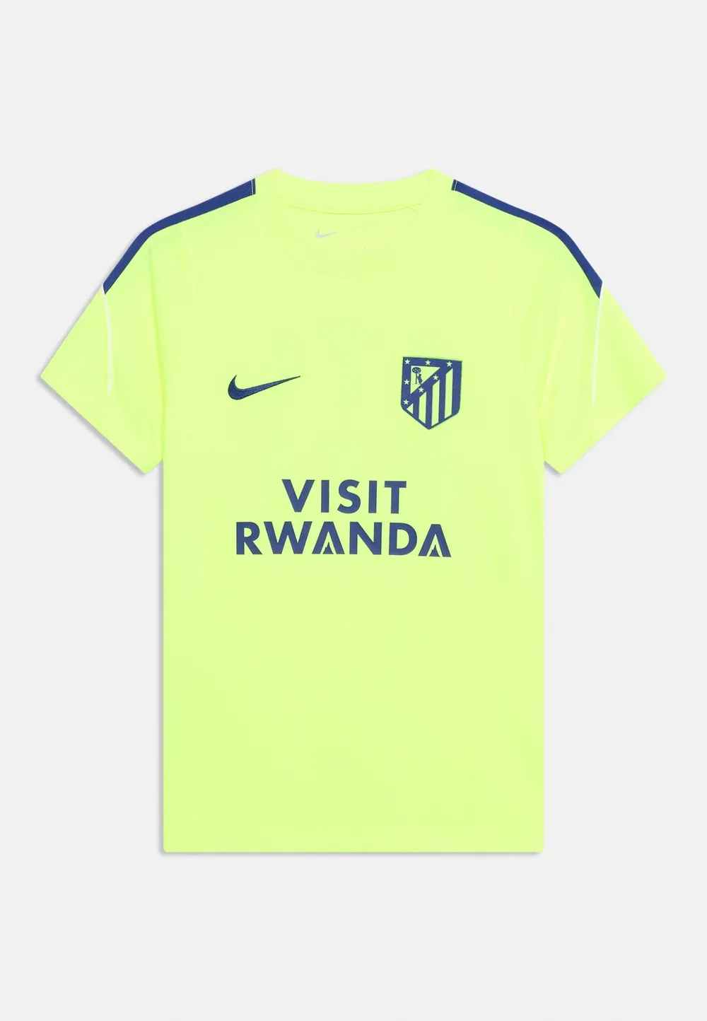 Футболка унисекс с изображением нападающего «Атлетико Мадрид» Nike Performance, Volt/White/Deep Royal Blue — фото 3