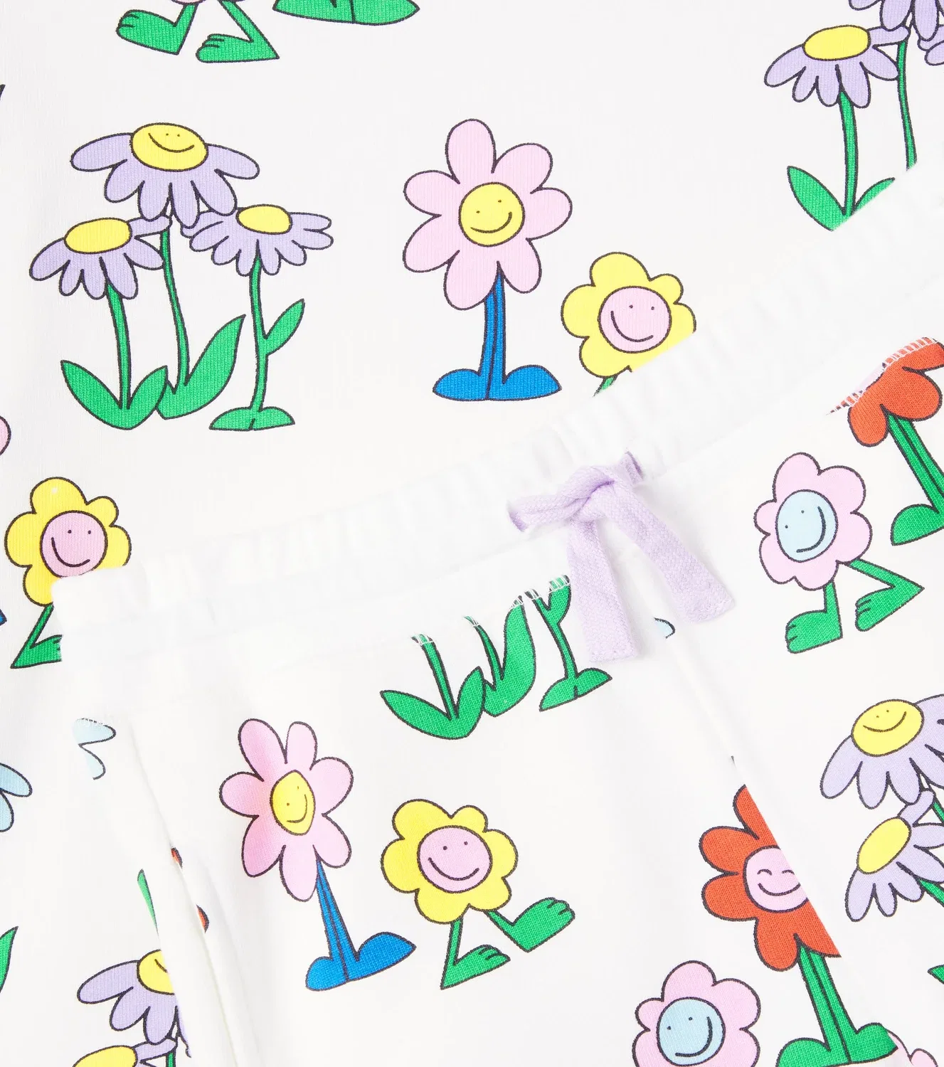 Комплект из свитшота и спортивных штанов с принтом Stella Mccartney Kids, белый — фото 2
