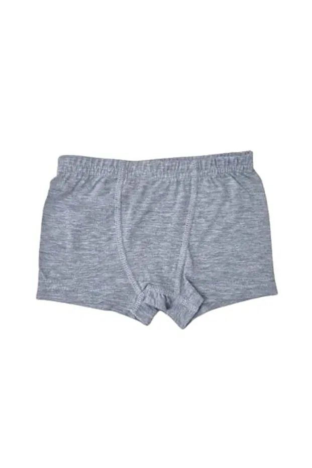 Детский комплект боксеров для мальчиков с принтом Elmas Kids, Gray — фото 3