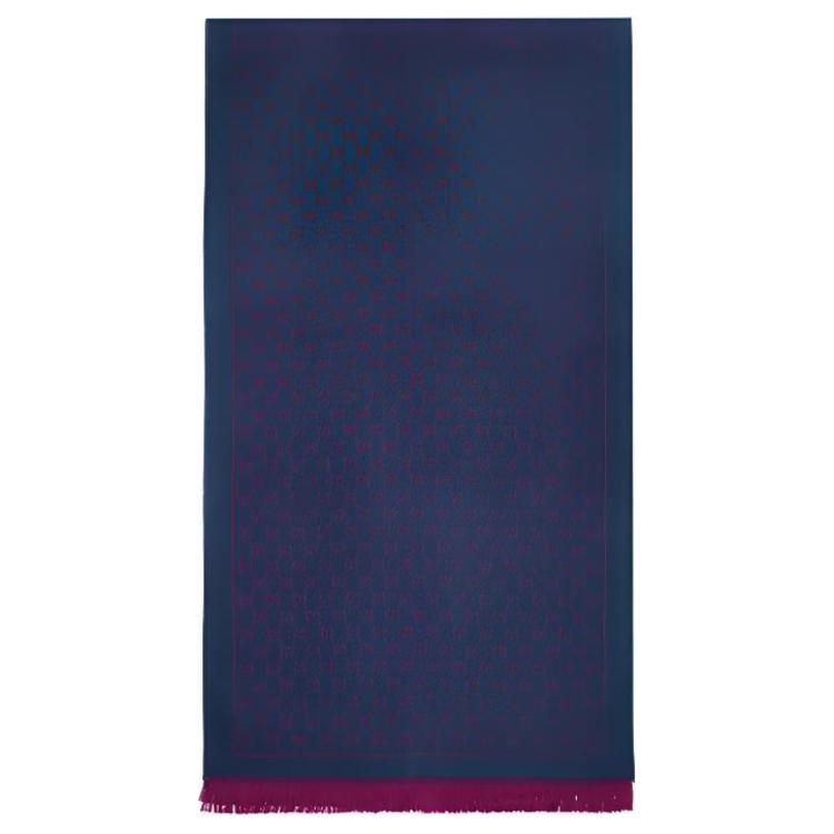 

GUCCI Вязаный шарф женский розовый голубой, Pink, Blue