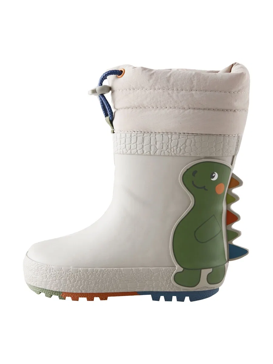 Резиновые сапоги Next 'Cuff Welly' серого цвета