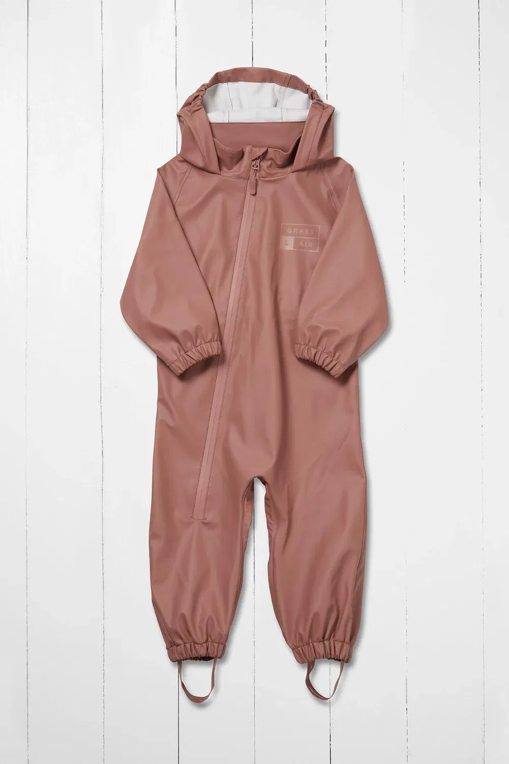 Детский комбинезон-дождевик Kids puddlesuit Grass & Air, Rose