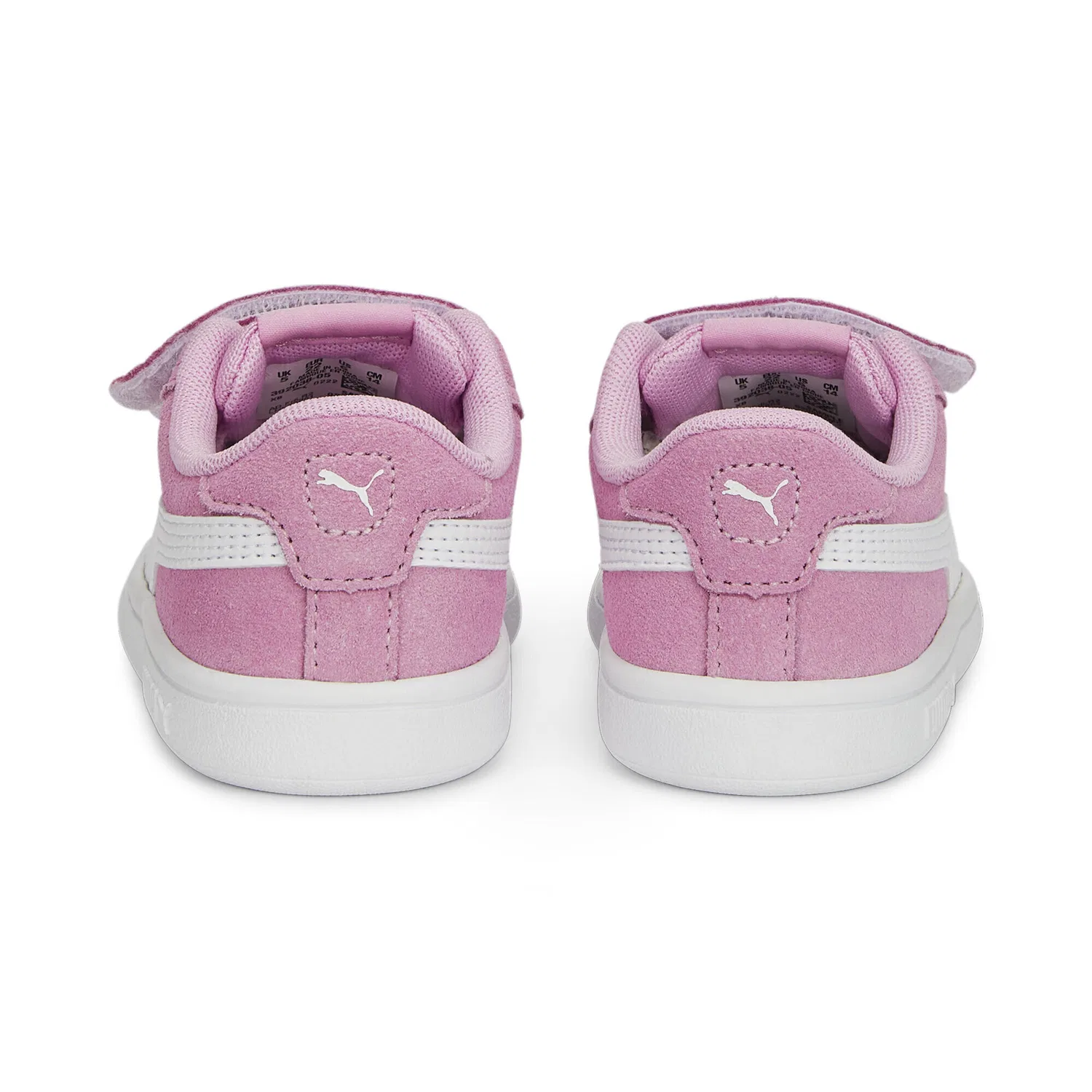 Детские кроссовки из велюра Smash 3.0 Suede Puma, Konigliches Lila / Weiss — фото 2