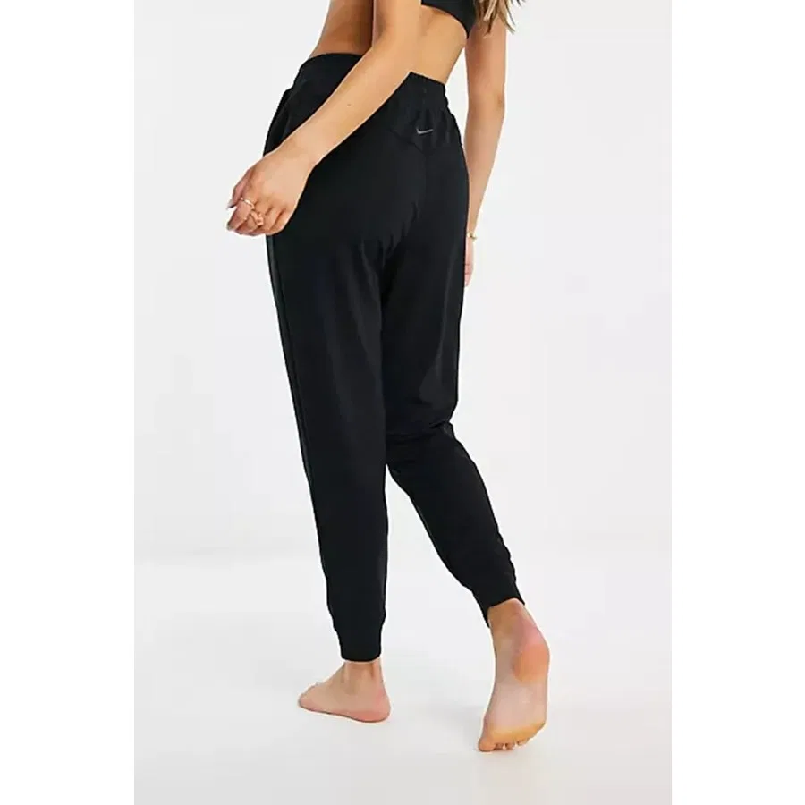 Женские джоггеры 7/8 Yoga Dri-FIT Fleece Nike, Черный — фото 2