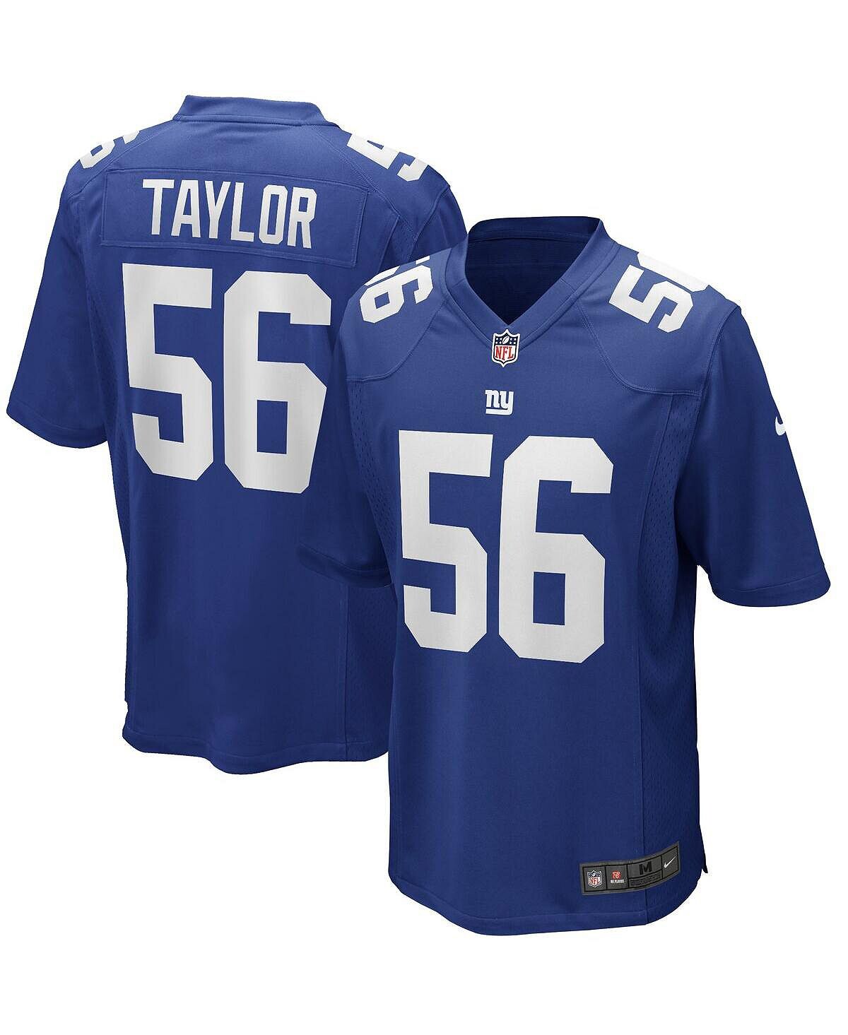 

Мужская футболка lawrence taylor royal new york giants game для пенсионеров Nike