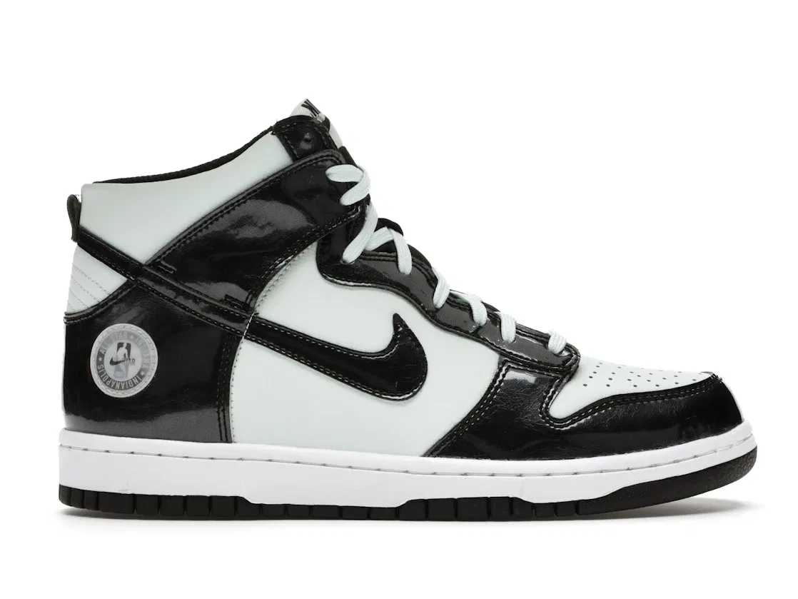 Детские кроссовки с высоким верхом Nike Dunk High SE Nike, Barely Green/Black/White