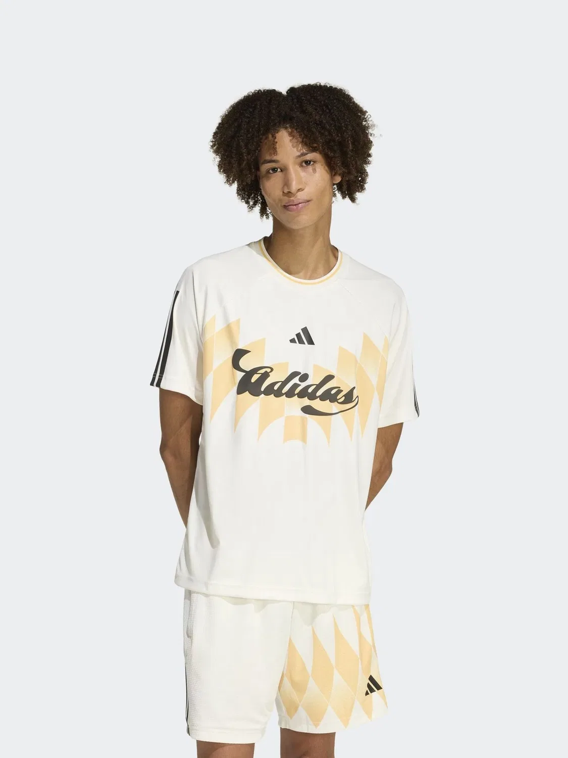 Футболка House Of Tiro x Common Goal Jersey adidas, коричневый