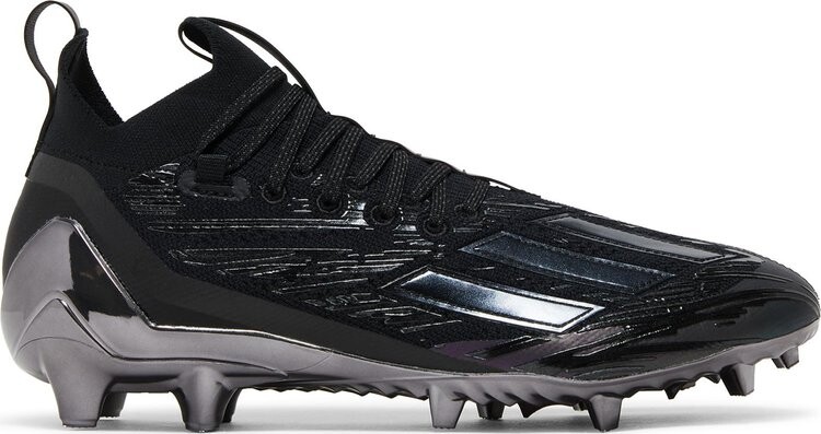 

Бутсы Adidas Adizero Cleats Primeknit 'Black Night Metallic', черный
