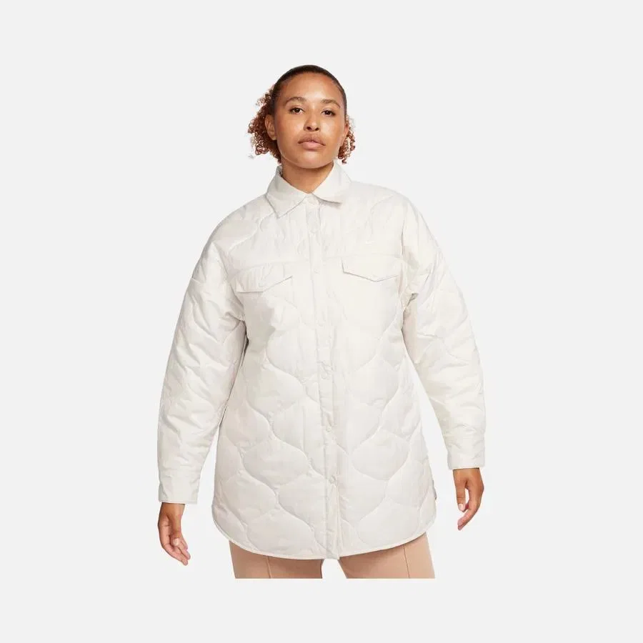 Женский стеганый тренчкот Nike Sportswear Essentials, Белый