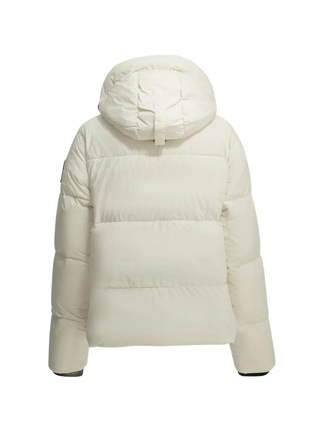 Женский пуховик нейтрального цвета Canada Goose, нейтральные — фото 4
