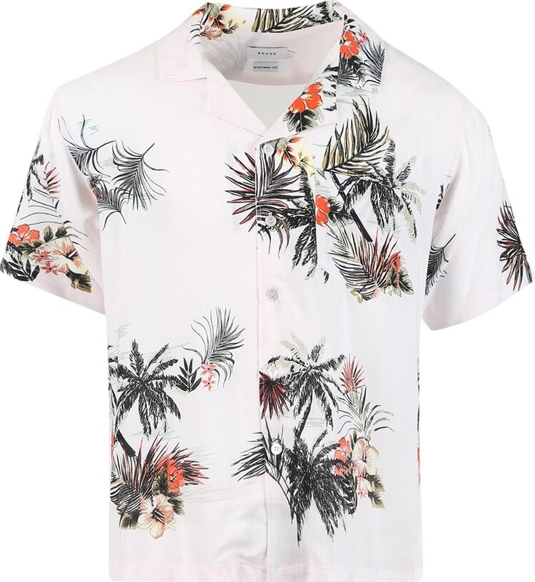 

Рубашка Rhude Hawiian Shirt 'Pink/Multicolor', розовый
