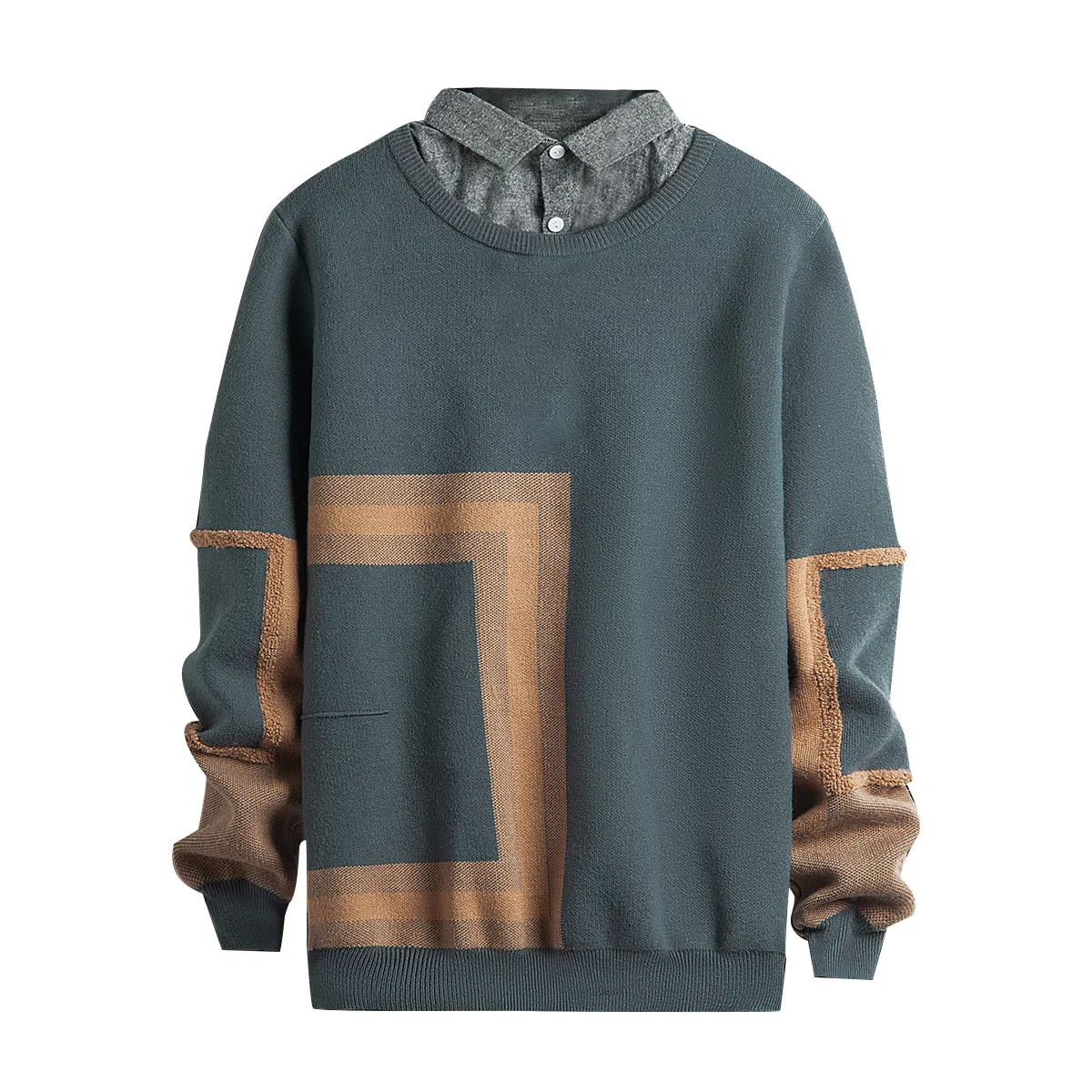 Детский свитер с воротником-рубашкой Unisex, PAL ONGACO, Jasper
