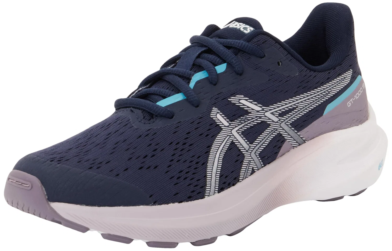 Детские кроссовки для мальчиков с системой поддержки Gt-1000 13 Gs ASICS, Midnight Dusk Violet