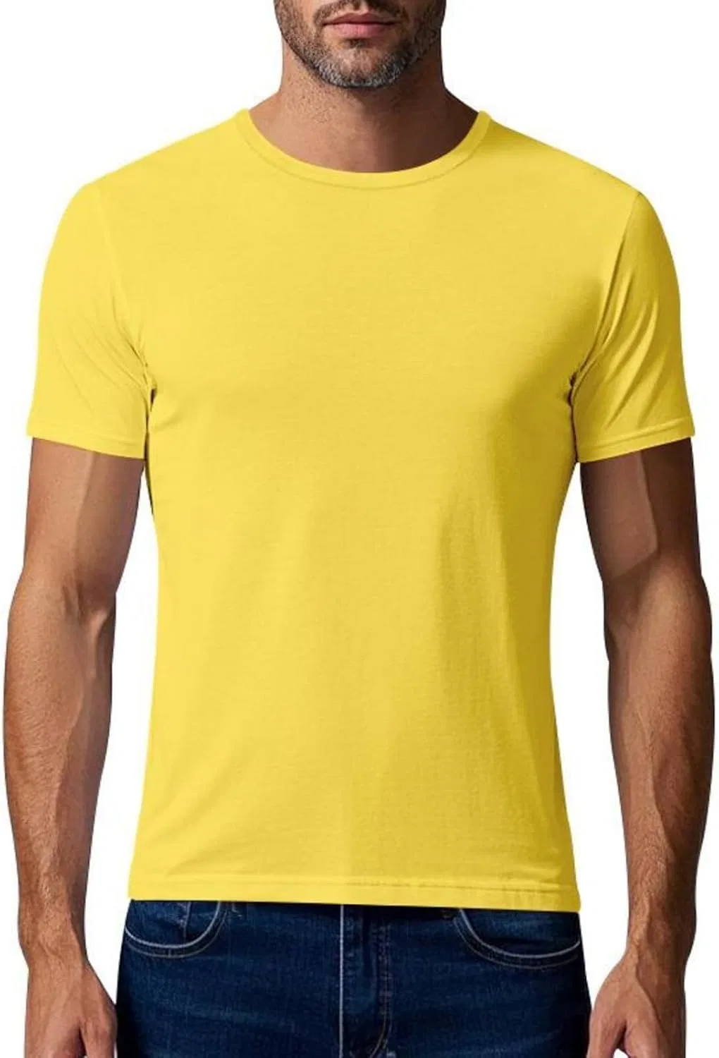 Мужская футболка с быстрым высыханием Athletic Lightweight Tee, Yellow