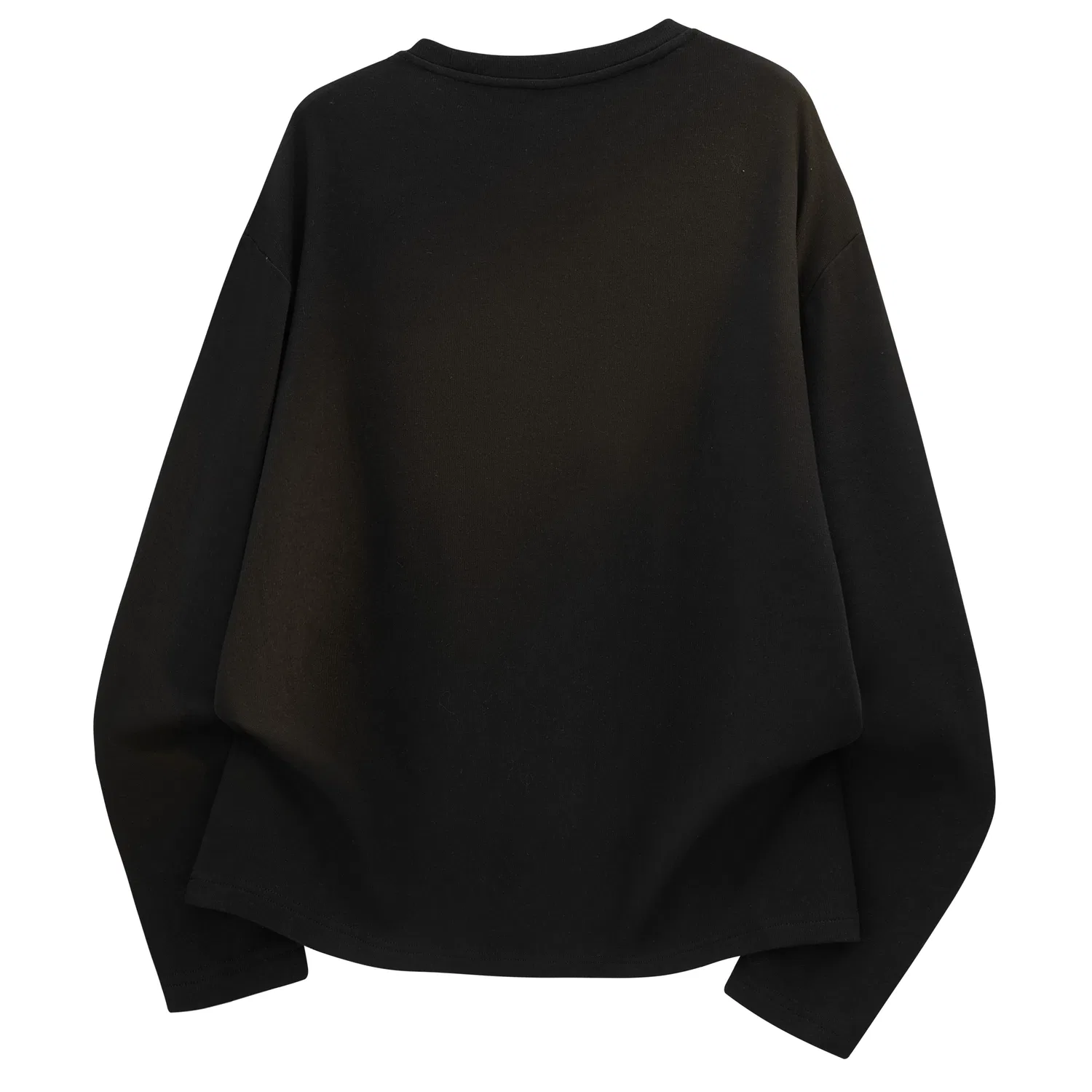 Детское худи унисекс с круглым вырезом, Base Layer, Paul Costelloe, черный — фото 3