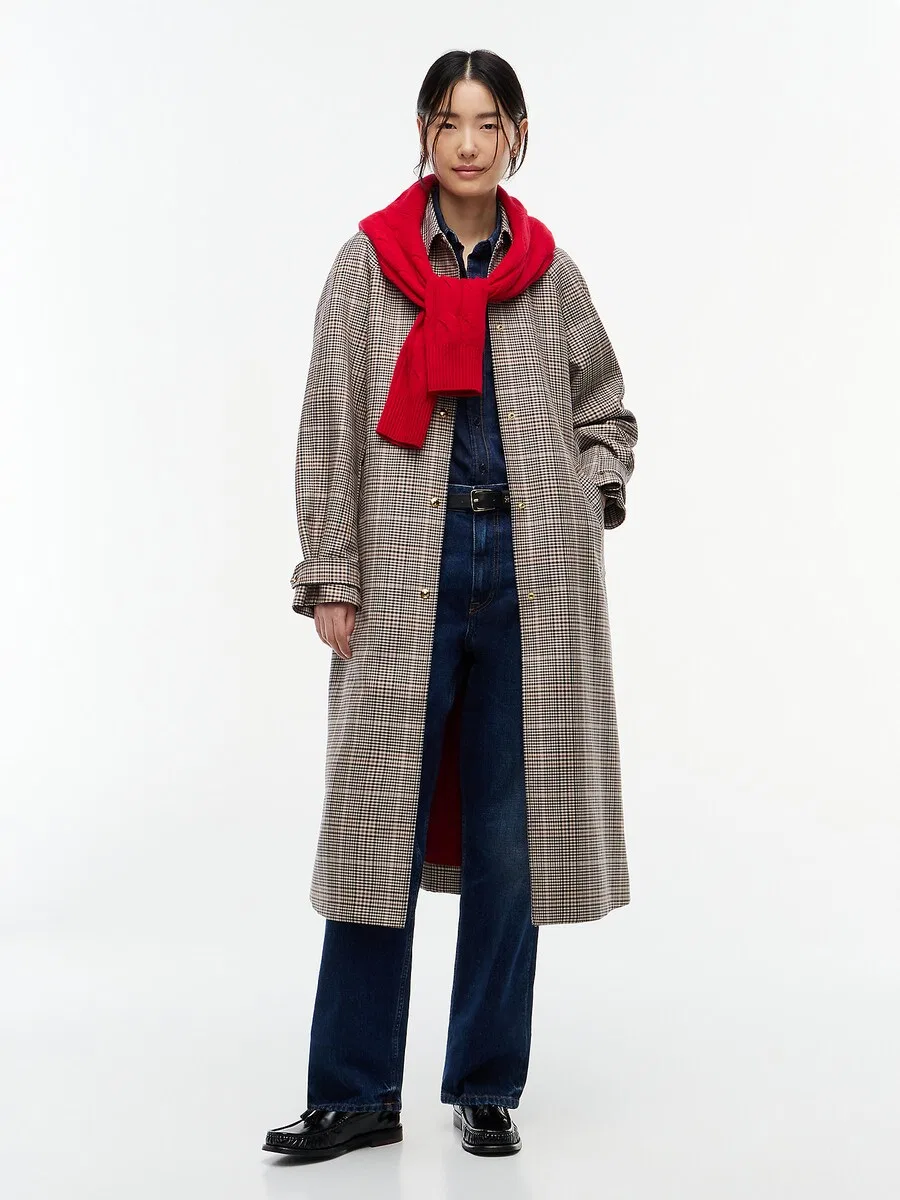 Пальто TOMMY HILFIGER Between-Seasons светло-коричневого цвета — фото 2