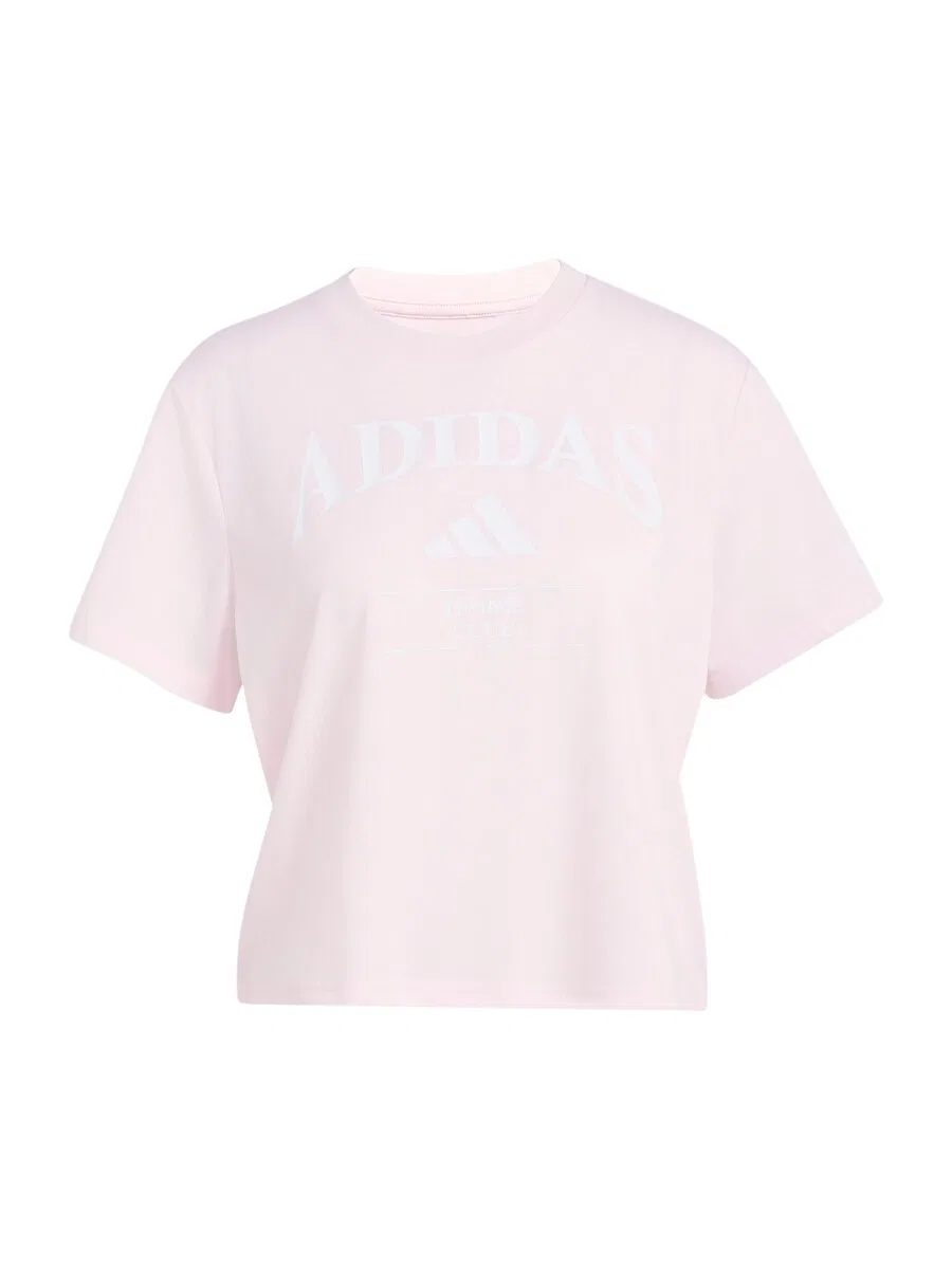 Спортивная футболка ADIDAS PERFORMANCE Performance Shirt 'HRTG' пастельно-розового цвета