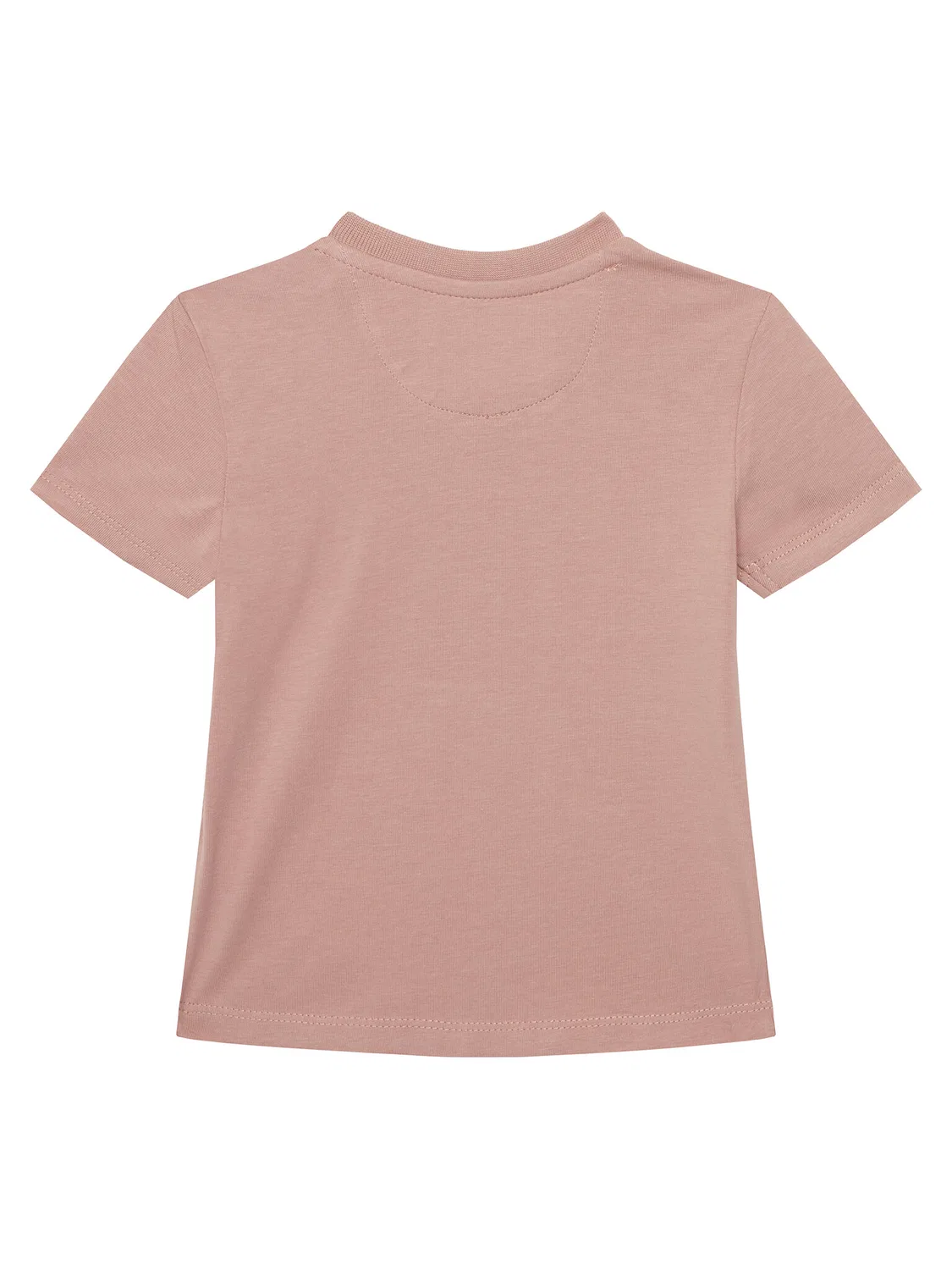 Футболка стандартного кроя для девочки Monogram Calvin Klein Jeans, розовый — фото 2