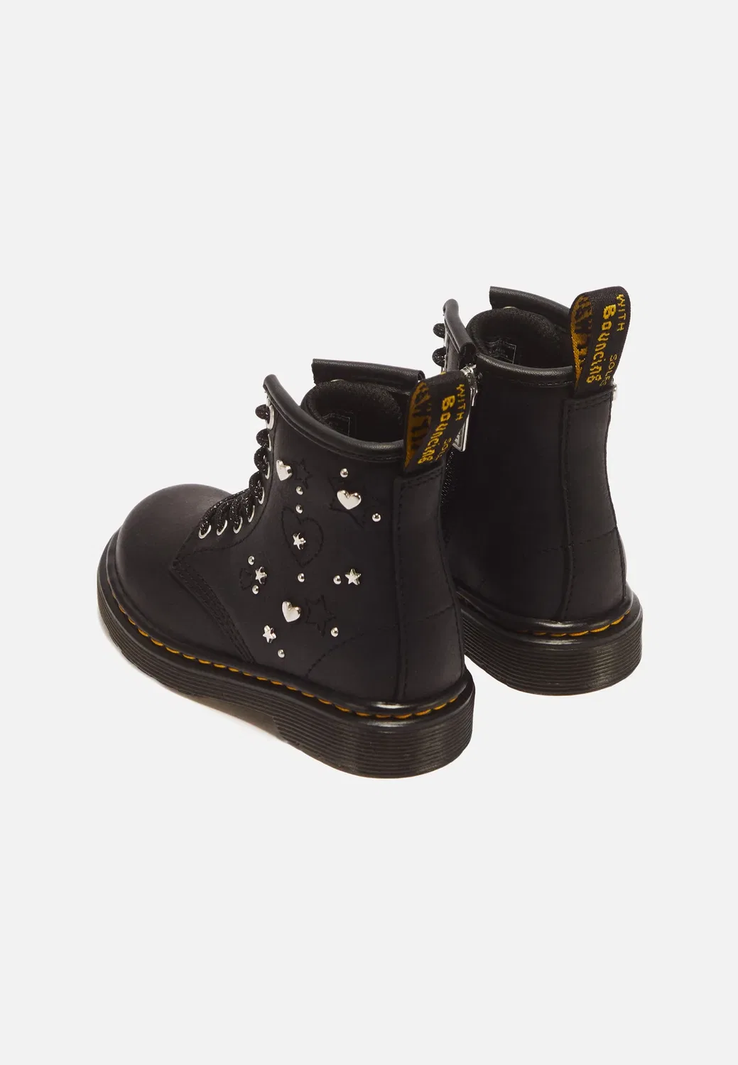 Ботинки на шнуровке Dr. Martens, Black Wyoming — фото 4