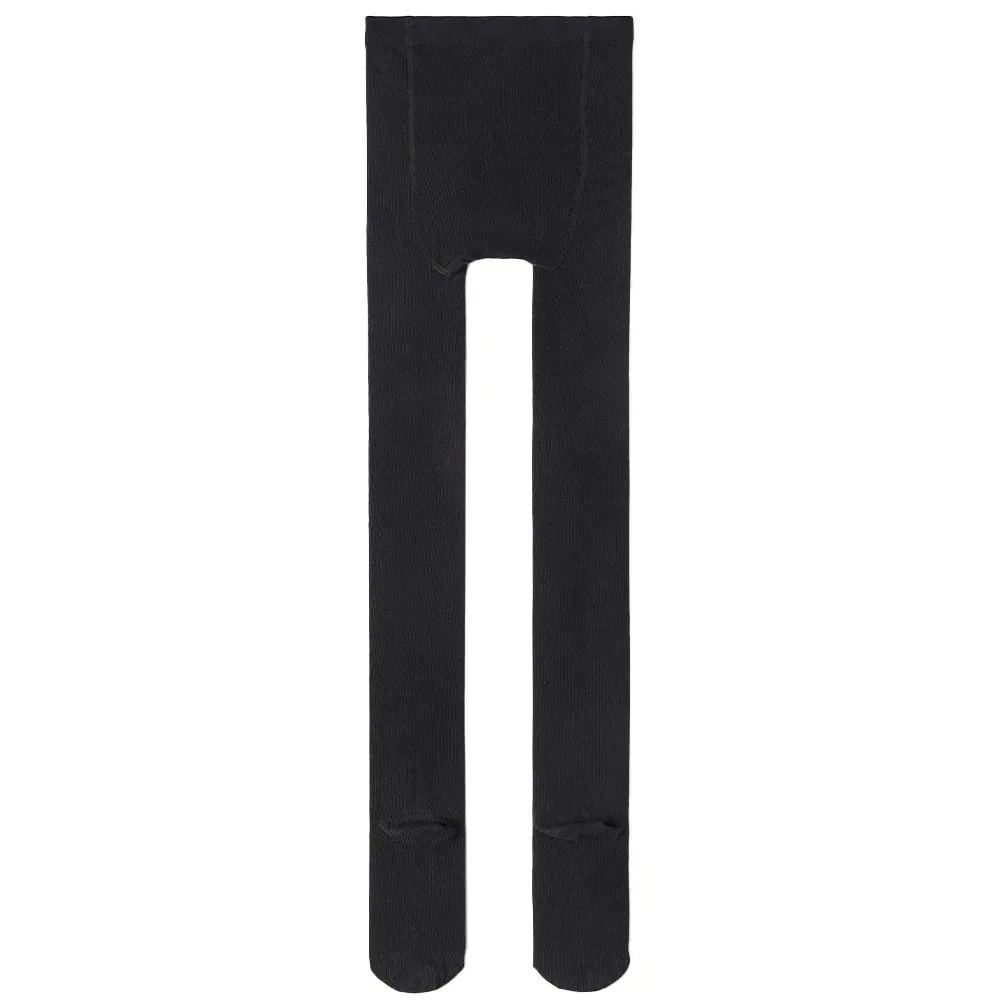 Детские колготки для девочек хлопковые Name it Pantyhose socks 2 pairs, Black — фото 2
