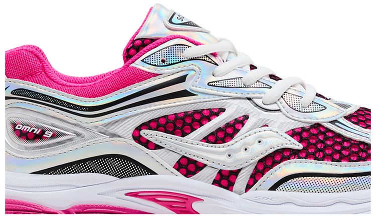 Кроссовки Saucony ProGrid Omni 9 Big Kid 'Fuchsia Iridescent', розовый — фото 2
