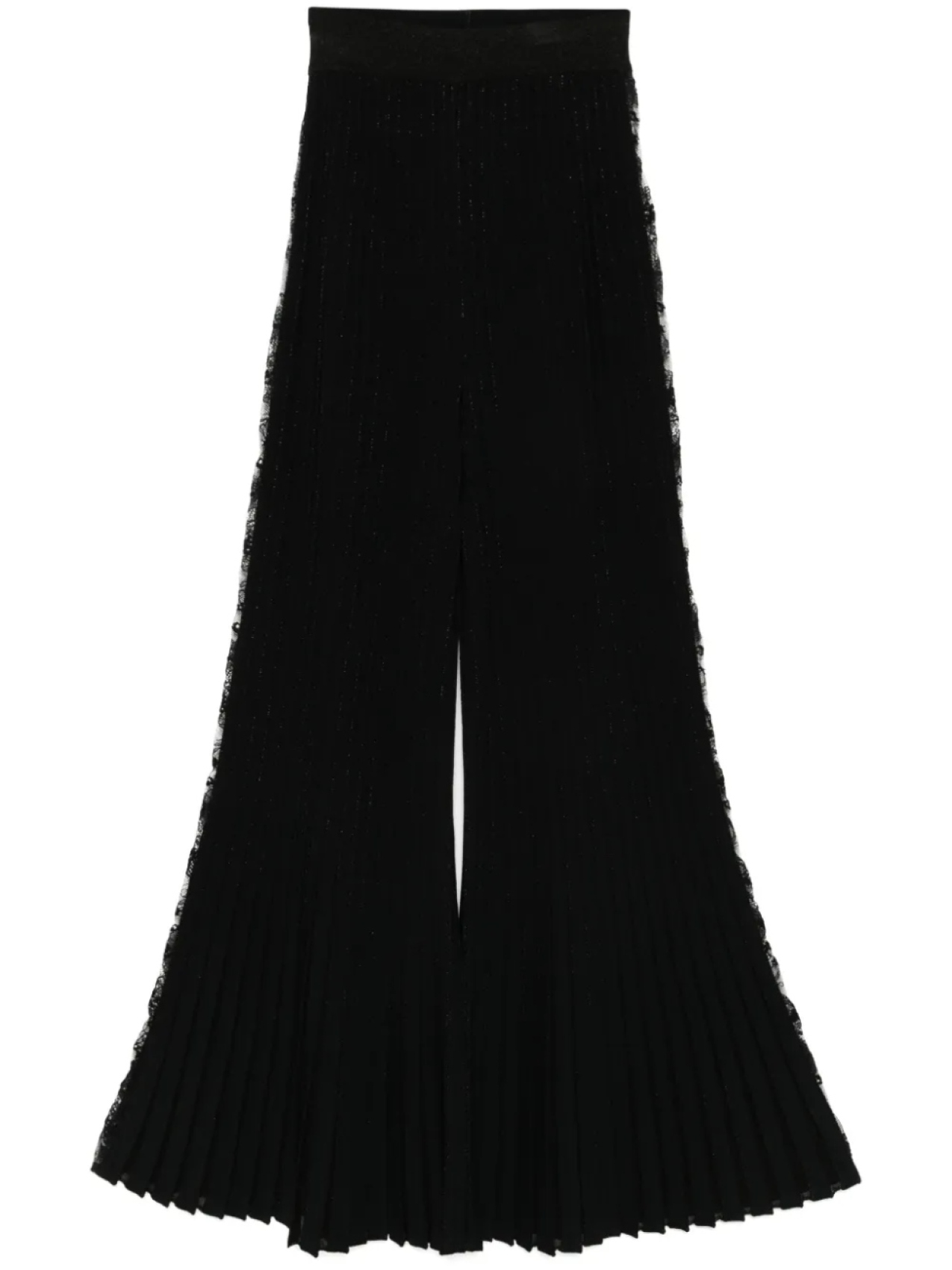 

Elie Saab расклешенные трикотажные брюки, черный
