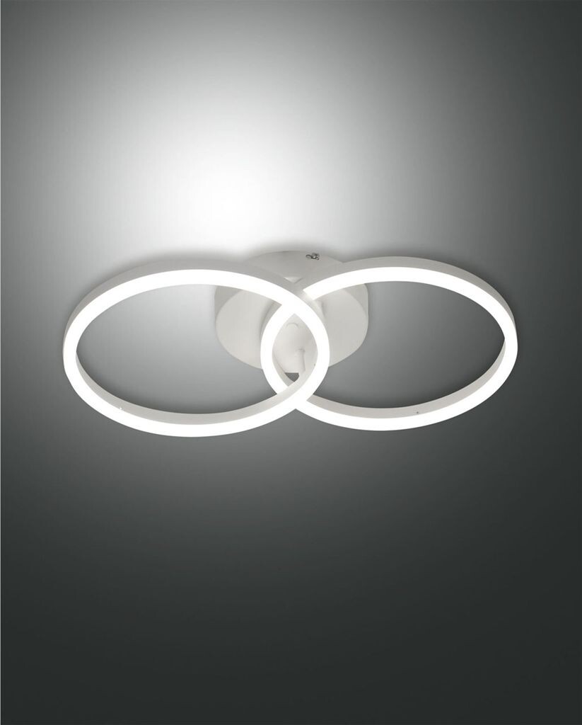 

Fabas Luce Giotto, настенный светильник, светодиод, 2x18Вт, белый
