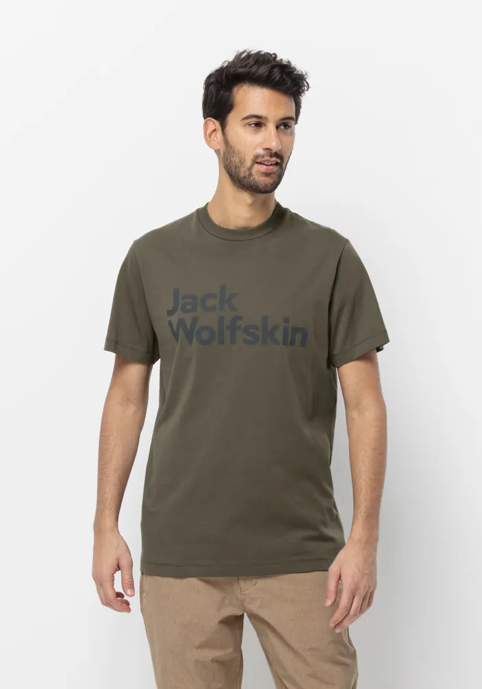 

Футболка Jack Wolfskin "ESSENTIAL LOGO T M", цвет Island-Moss