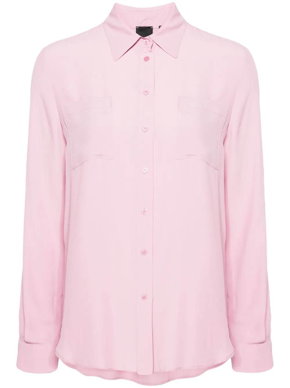 

Креповая рубашка PINKO, розовый