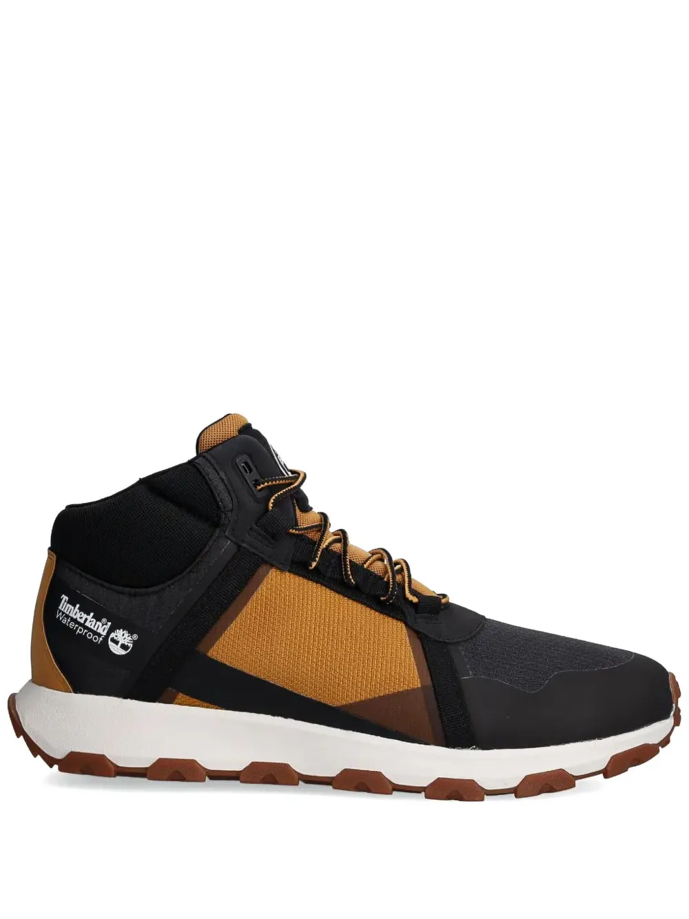 

Мужские ботинки Timberland Winsor текстильные в спортивном стиле, черно-оранжевый