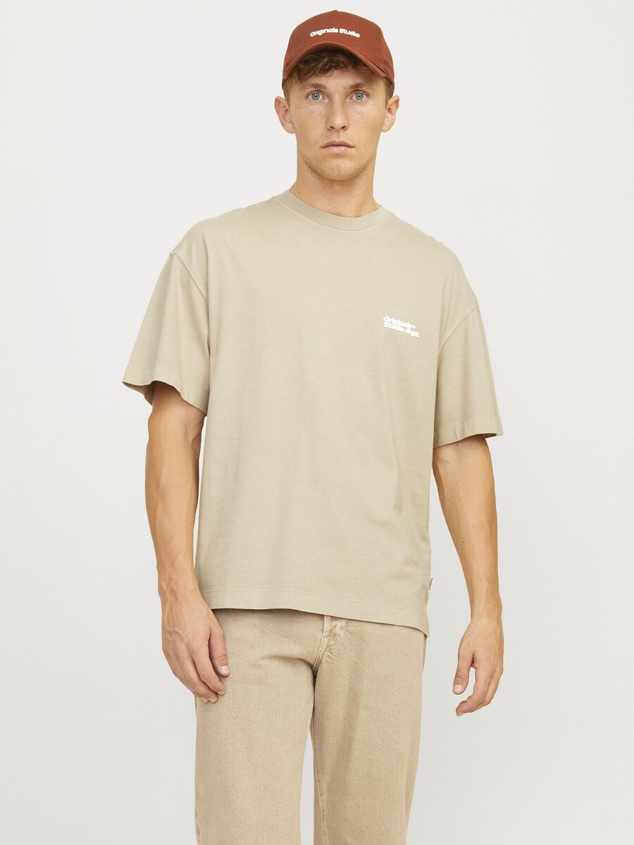 

Классическая футболка JACK & JONES Shirt, бежевый