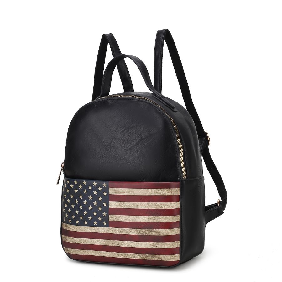 

Briella женский рюкзак FLAG из экокожи MKF, черный