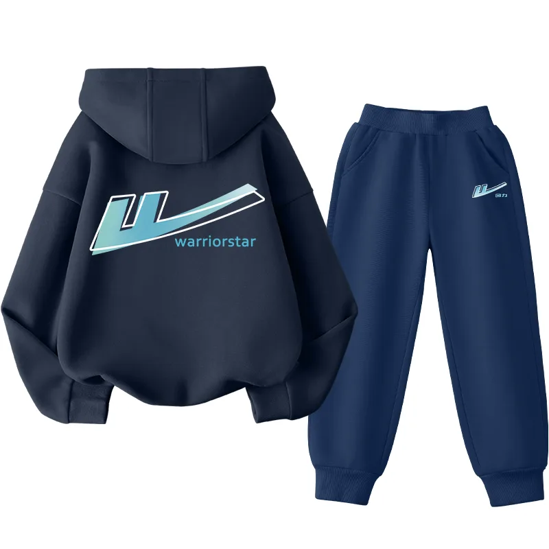 Повседневная спортивная одежда для детей 3-7 лет WARRIOR, Gray/H Gradient Pattern-Black/H Gradient Blue K — фото 3
