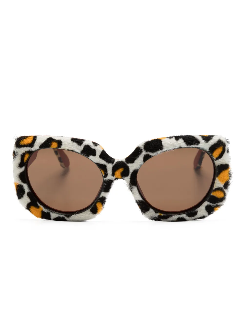 

Солнцезащитные очки Jellyfish Lake в квадратной оправе Marni Eyewear, белый