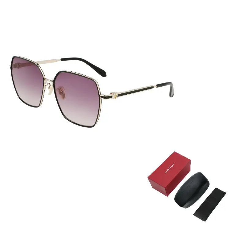 

Ferragamo Солнцезащитные очки нестандартной формы Unisex, 001