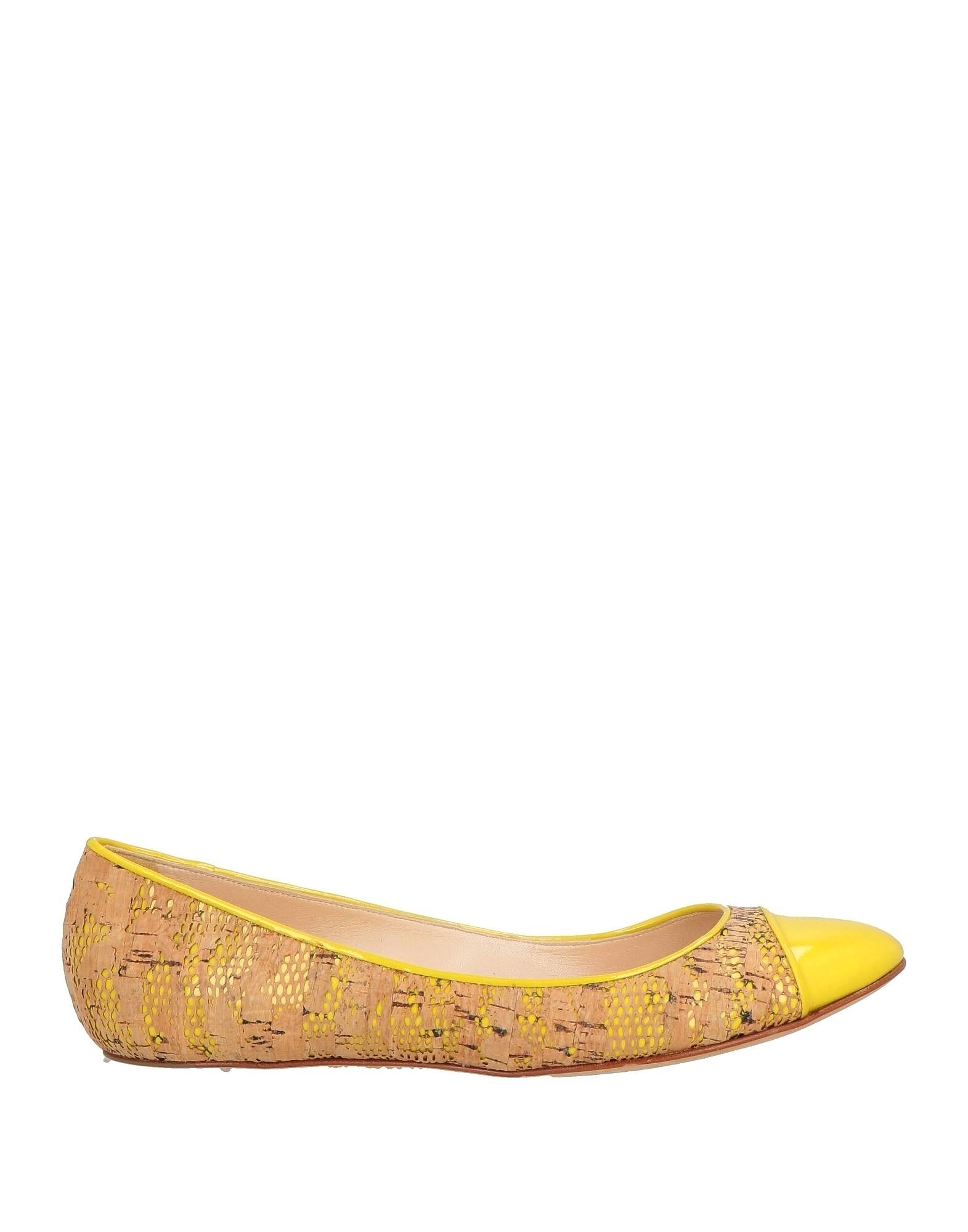 Балетки Casadei, желтый