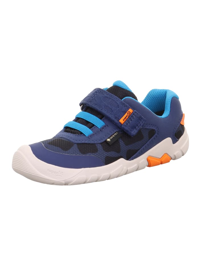 

Кроссовки на шнуровке superfit, цвет blau/türkis