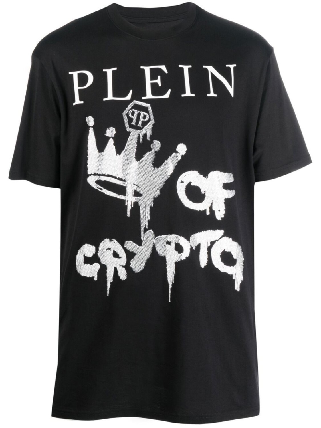 

Philipp Plein футболка с графичным принтом, черный