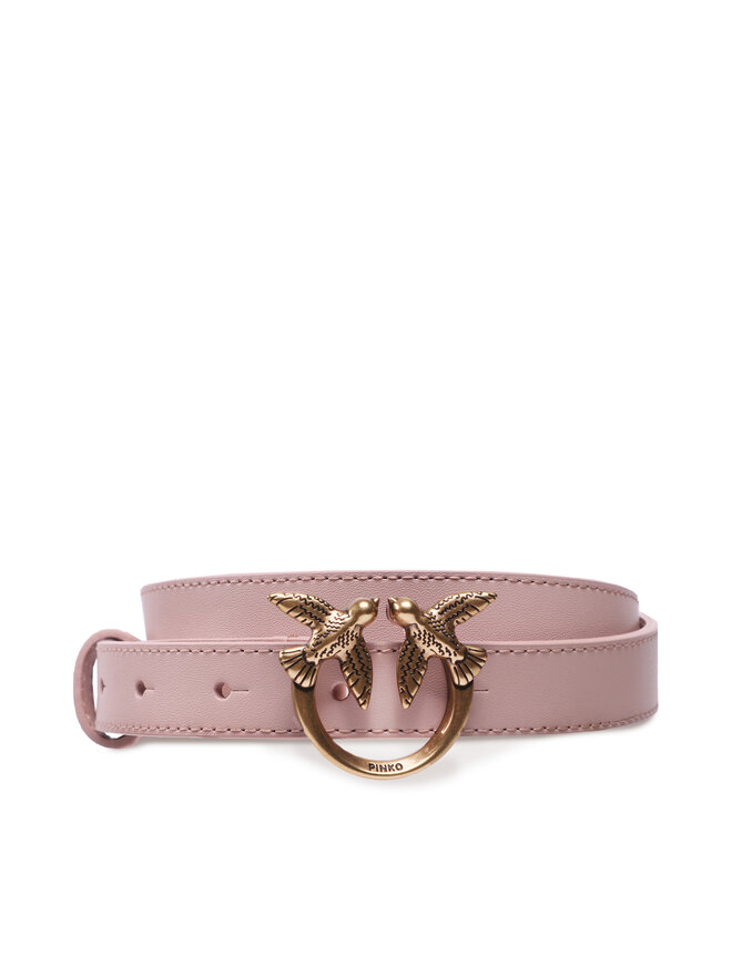 

Ремень PINKO Love Berry H2 Belt PE 23 PLT01 100143 A0F1, розовый