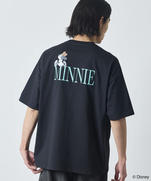 

Футболка с круглым вырезом и двусторонним принтом, лимитированная серия Disney FREAK'S STORE, черный