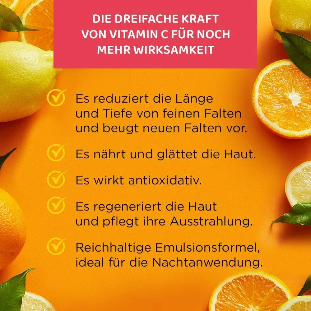 Сыворотка Eveline Cosmetics — Для лица Vitamin C 3x Action от первых морщин — фото 3