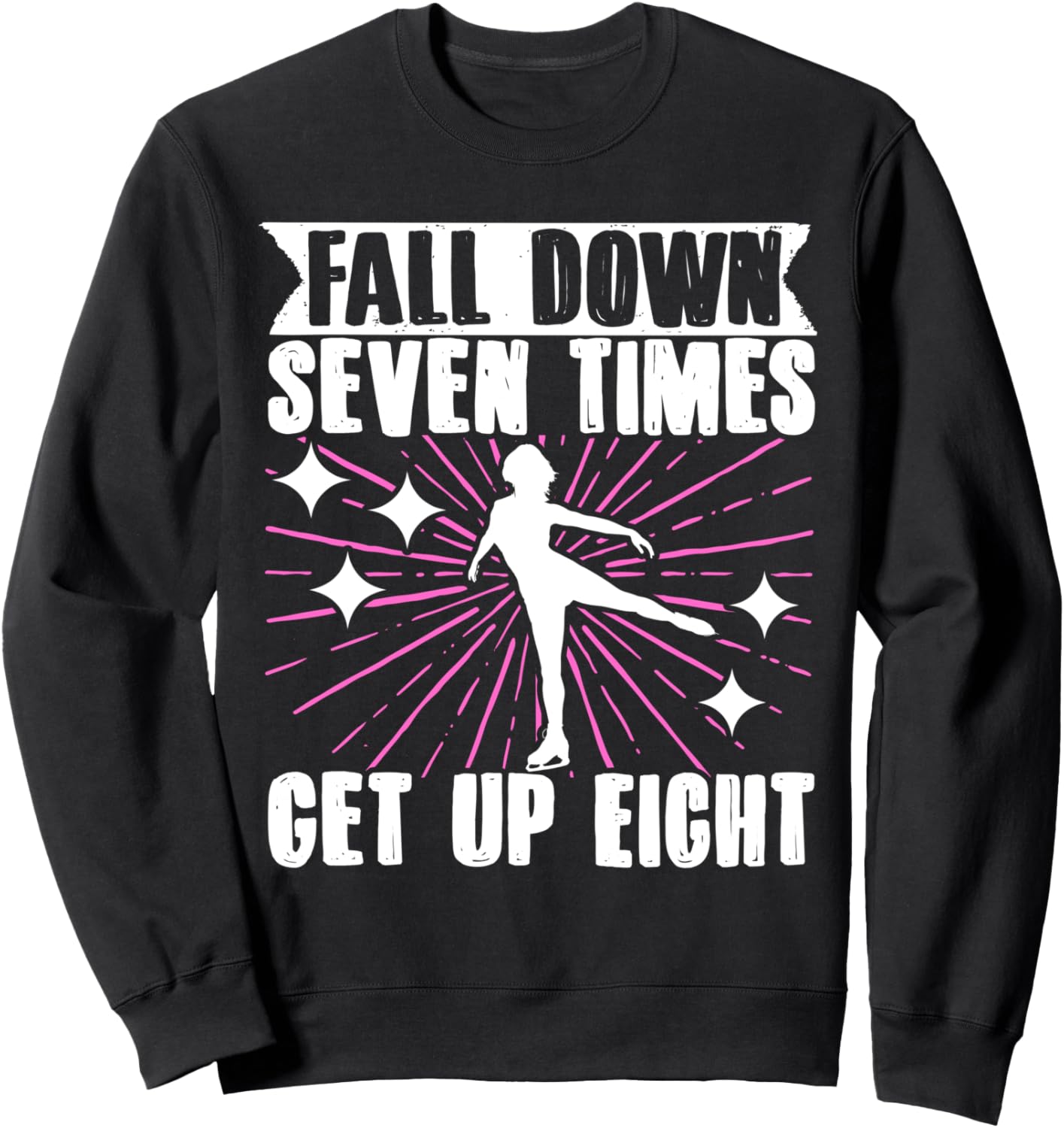 

Толстовка для фигуристов «Упади семь раз, встань восемь», черная Ice Skating Dancing Athlete Figure Skating Corp, Черный, Толстовка для фигуристов «Упади семь раз, встань восемь», черная Ice Skating Dancing Athlete Figure Skating Corp