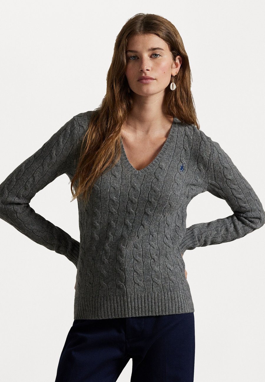 

Джемпер Polo Ralph Lauren KIMBERLY LONG SLEEVE PULLOVER, Grey Heather/Grey