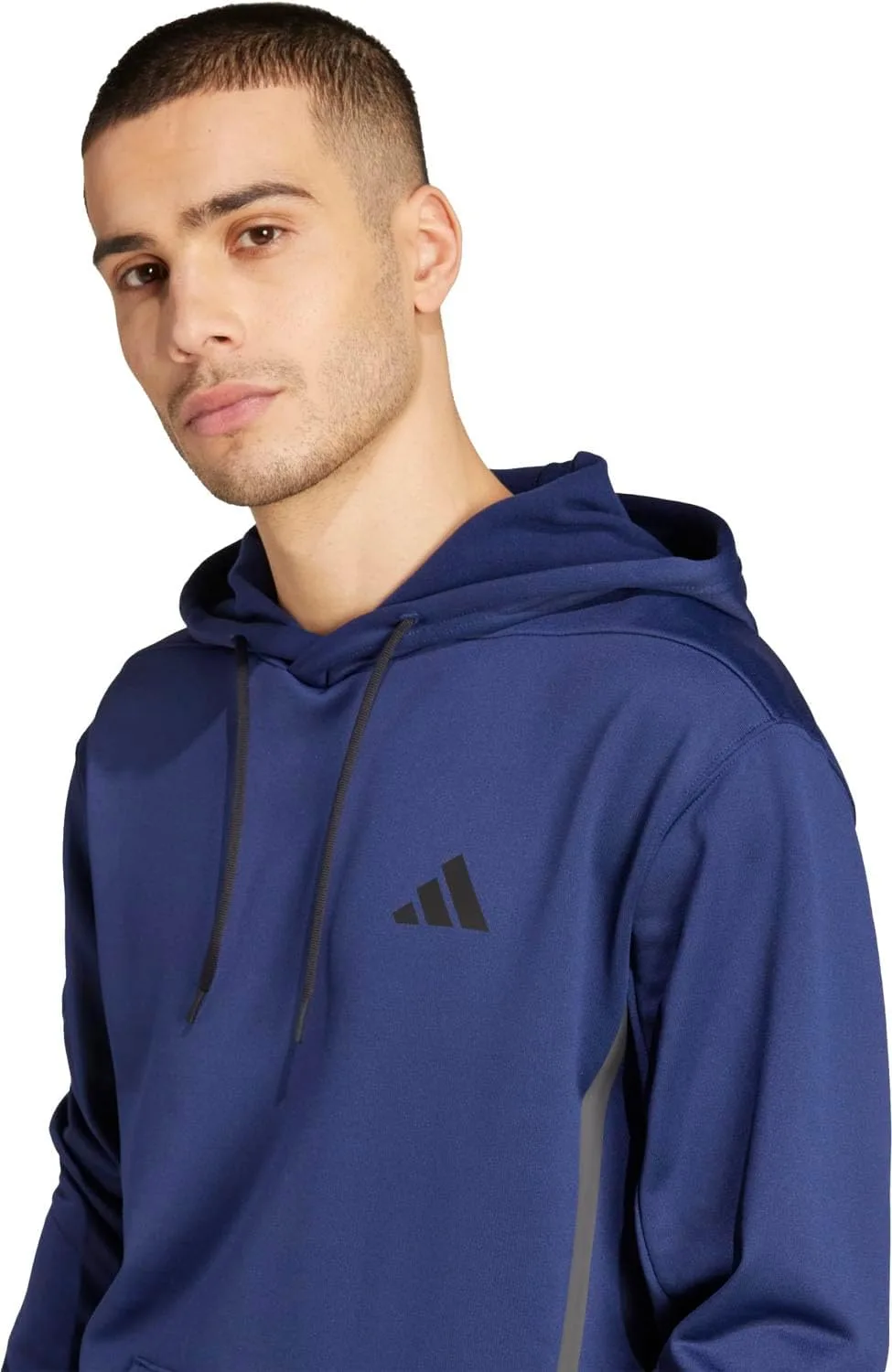 Толстовка adidas Game&Go мужская, зеленая — фото 3