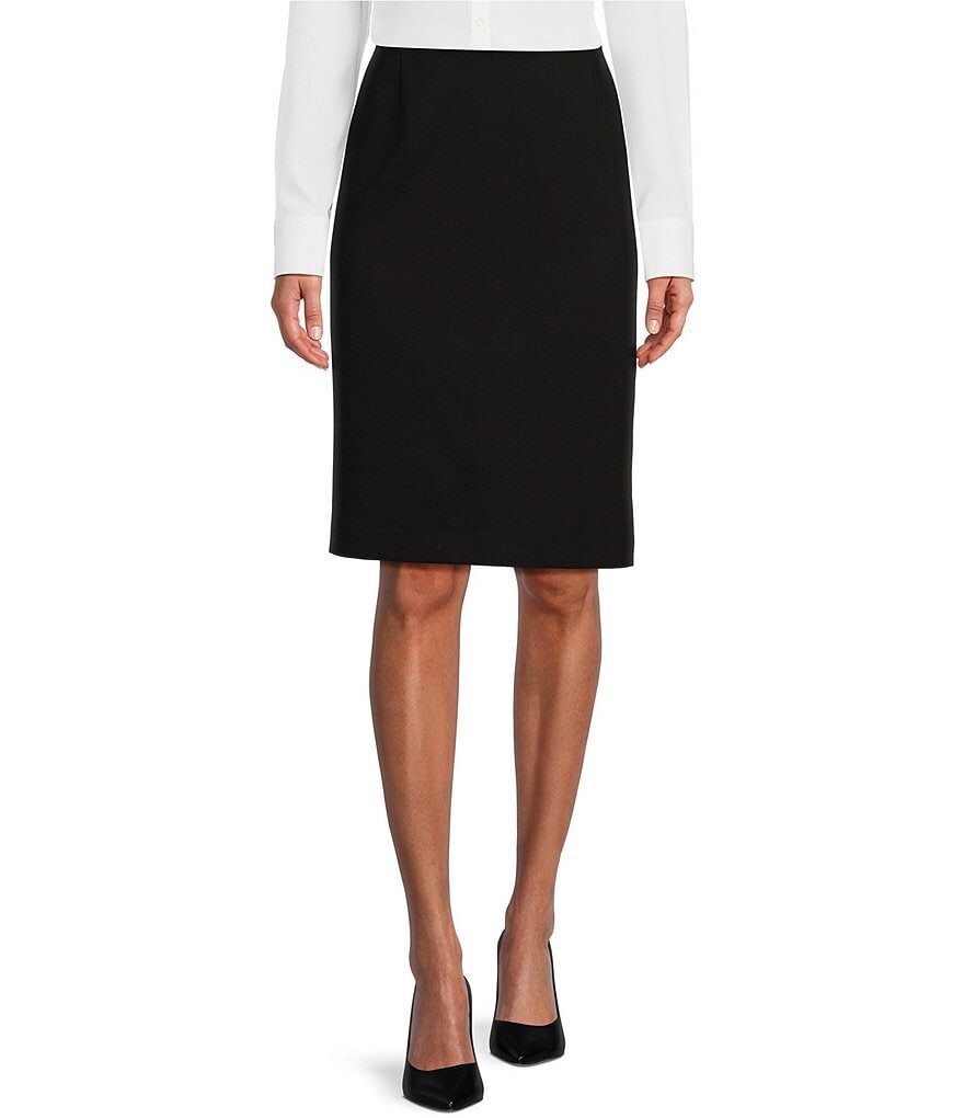 

Юбка-карандаш Preston & York Kelly на подкладке из понте стрейч, черный