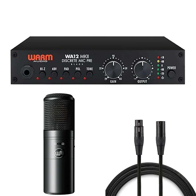 

Конденсаторный микрофон Warm Audio WA-8000 Large Diaphragm Tube Condenser Microphone